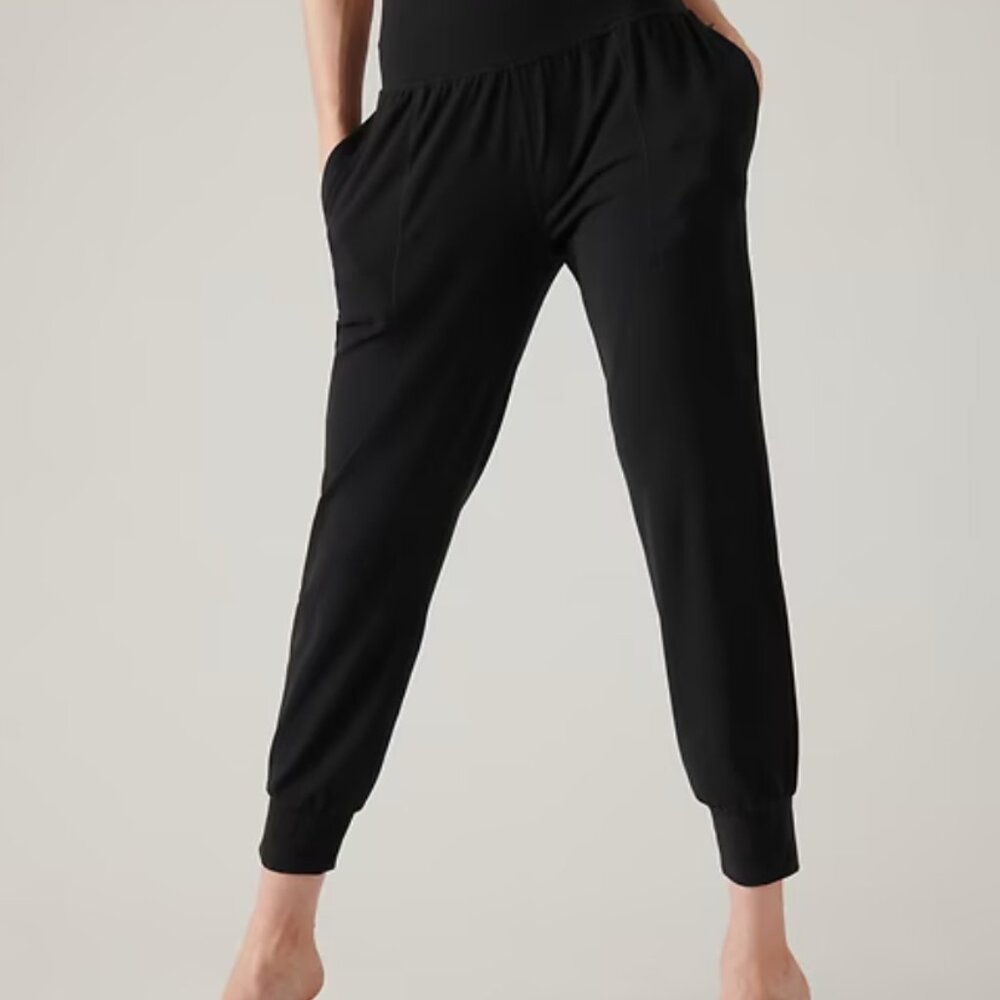 Athleta SALUTATION HIGH RISE JOGGER - Black